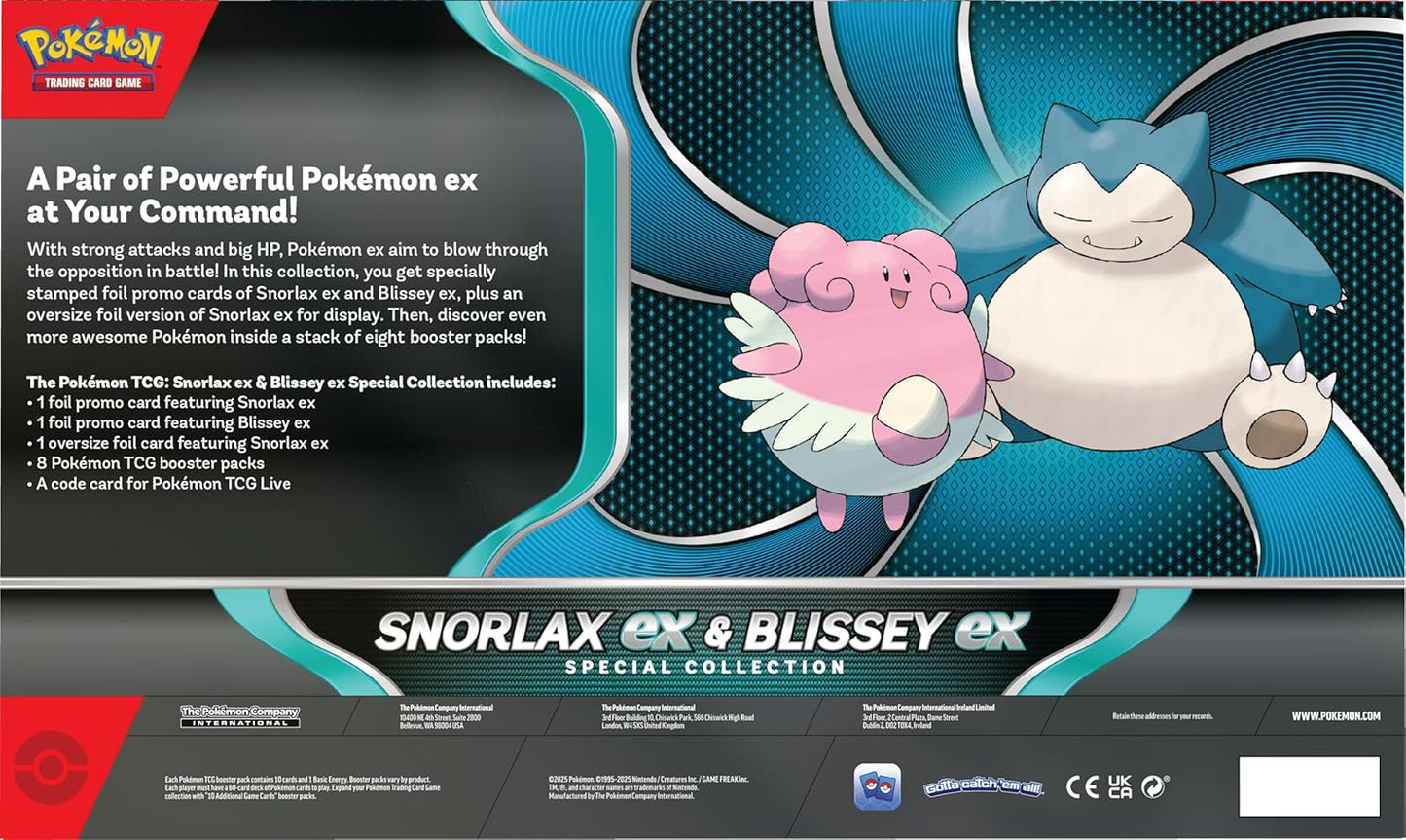 Pokémon Snorlax ex & Blissey ex Special Collection