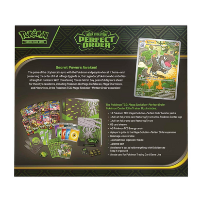 Pokémon Perfect Order Pokémon Center Elite Trainer Box