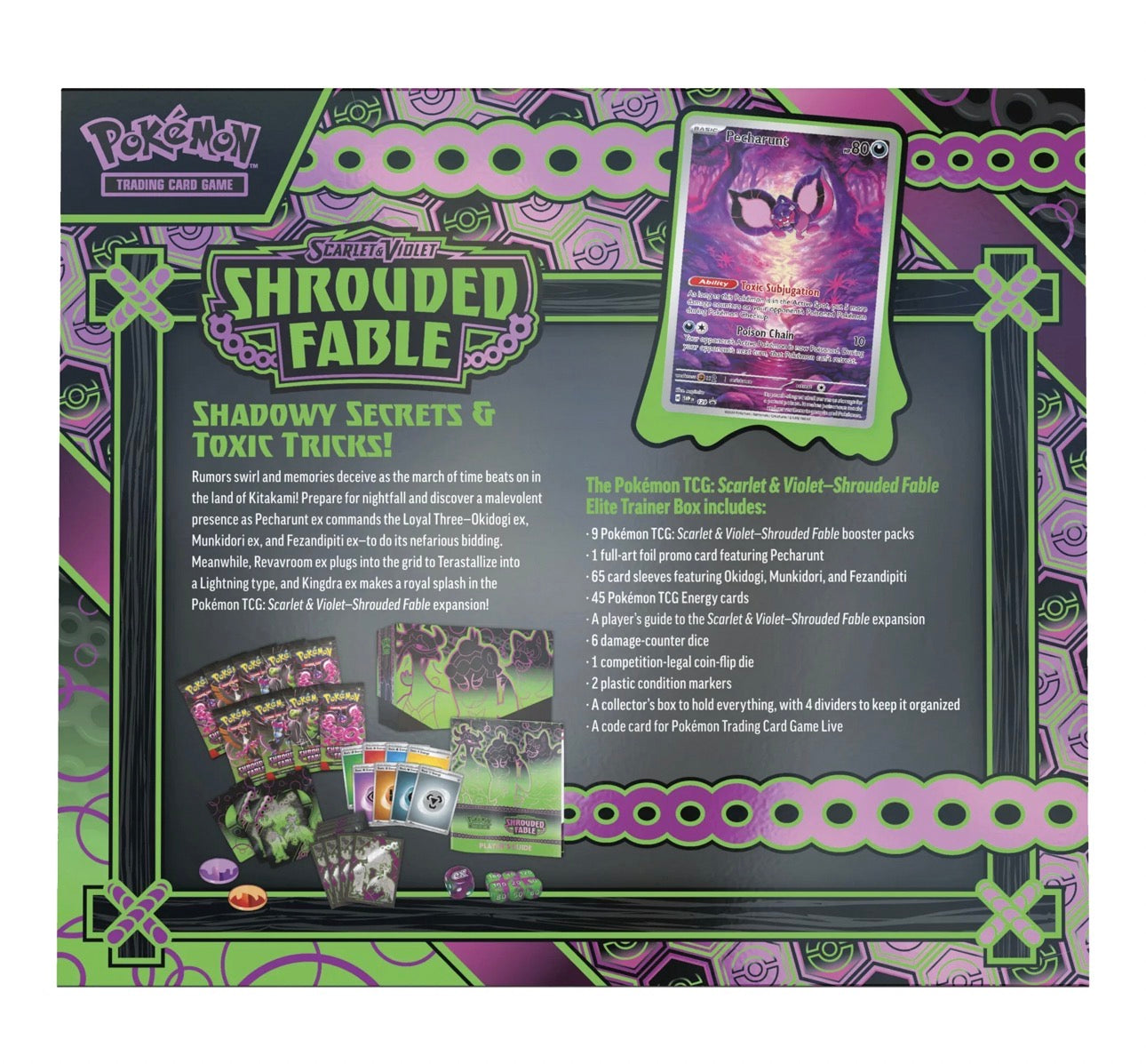 Pokémon Shrouded Fable Elite Trainer Box