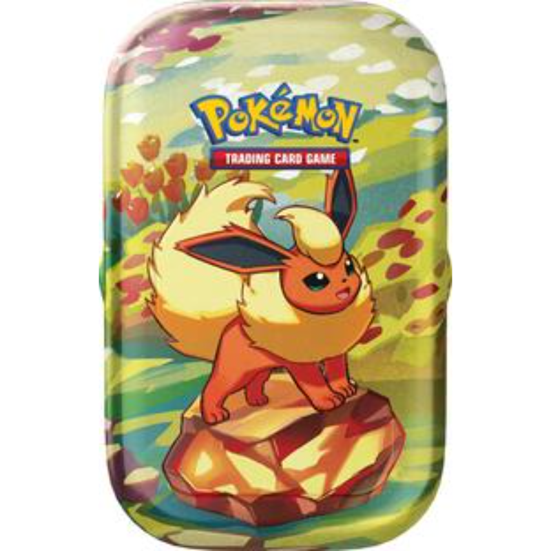 Pokémon Prismatic Evolutions Mini Tin [Flareon]