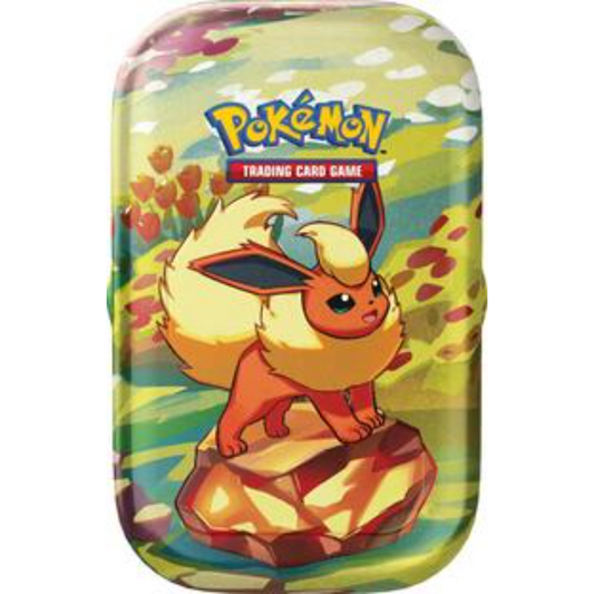 Pokémon Prismatic Evolutions Mini Tin [Flareon]