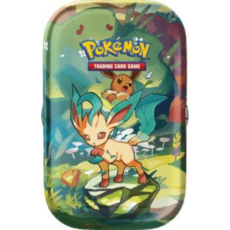 Pokémon Prismatic Evolutions Mini Tin [Leafeon]
