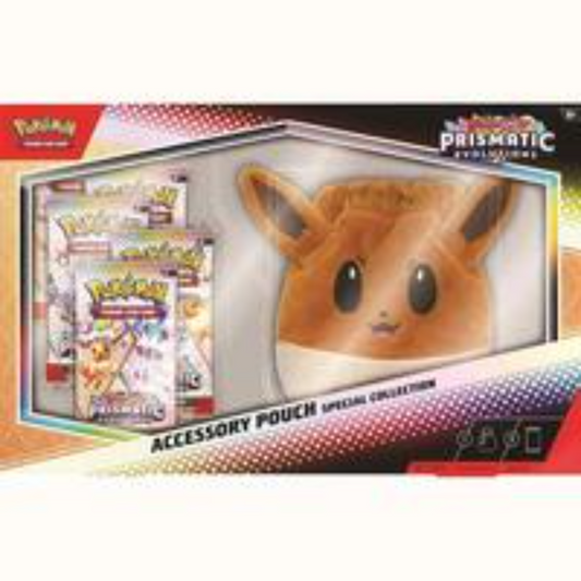 Pokémon Prismatic Evolutions Accessory Pouch Special Collection