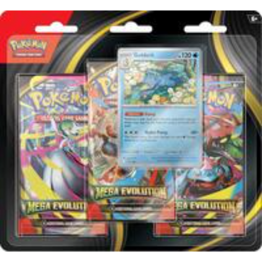 Pokémon Mega Evolution 3 Pack Blister [Golduck]