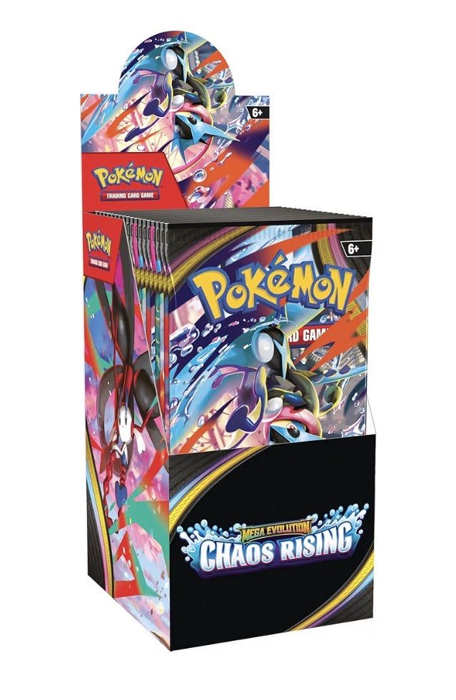 Pokémon Chaos Rising Booster Display (18 booster packs)