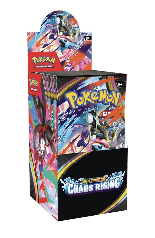 Pokémon Chaos Rising Booster Display (18 booster packs)
