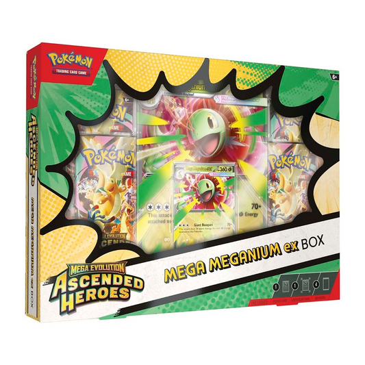 Pokémon Ascended Heroes Mega Meganium ex Box