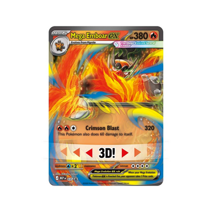 Pokémon Ascended Heroes Mega Emboar ex Box