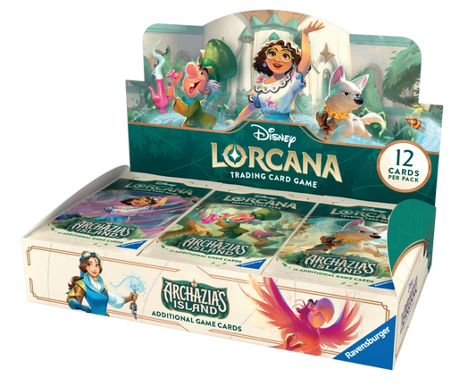 Disney Lorcana Archazia's Island Booster Display (24 Packs)