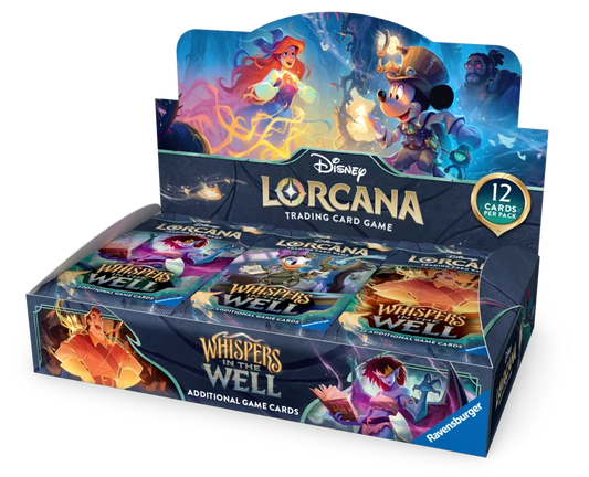 Disney Lorcana Whispers in the Well Booster Display (24 Packs)
