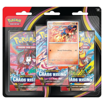 Pokémon Chaos Rising Elite Trainer Box and Triple Blister Pack Bundle