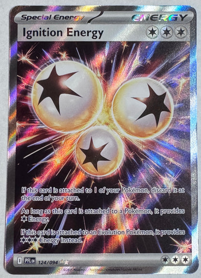 Pokémon Phantasmal Flames - Ignition Energy 124/094