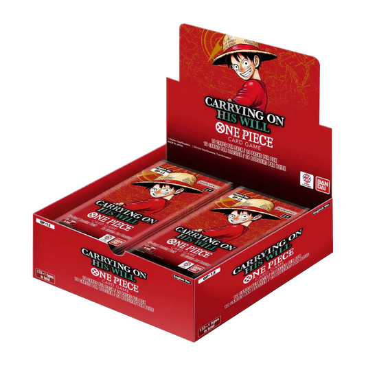 One Piece TCG - Carrying On His Will (OP-13) - Booster Box (24x Packs)