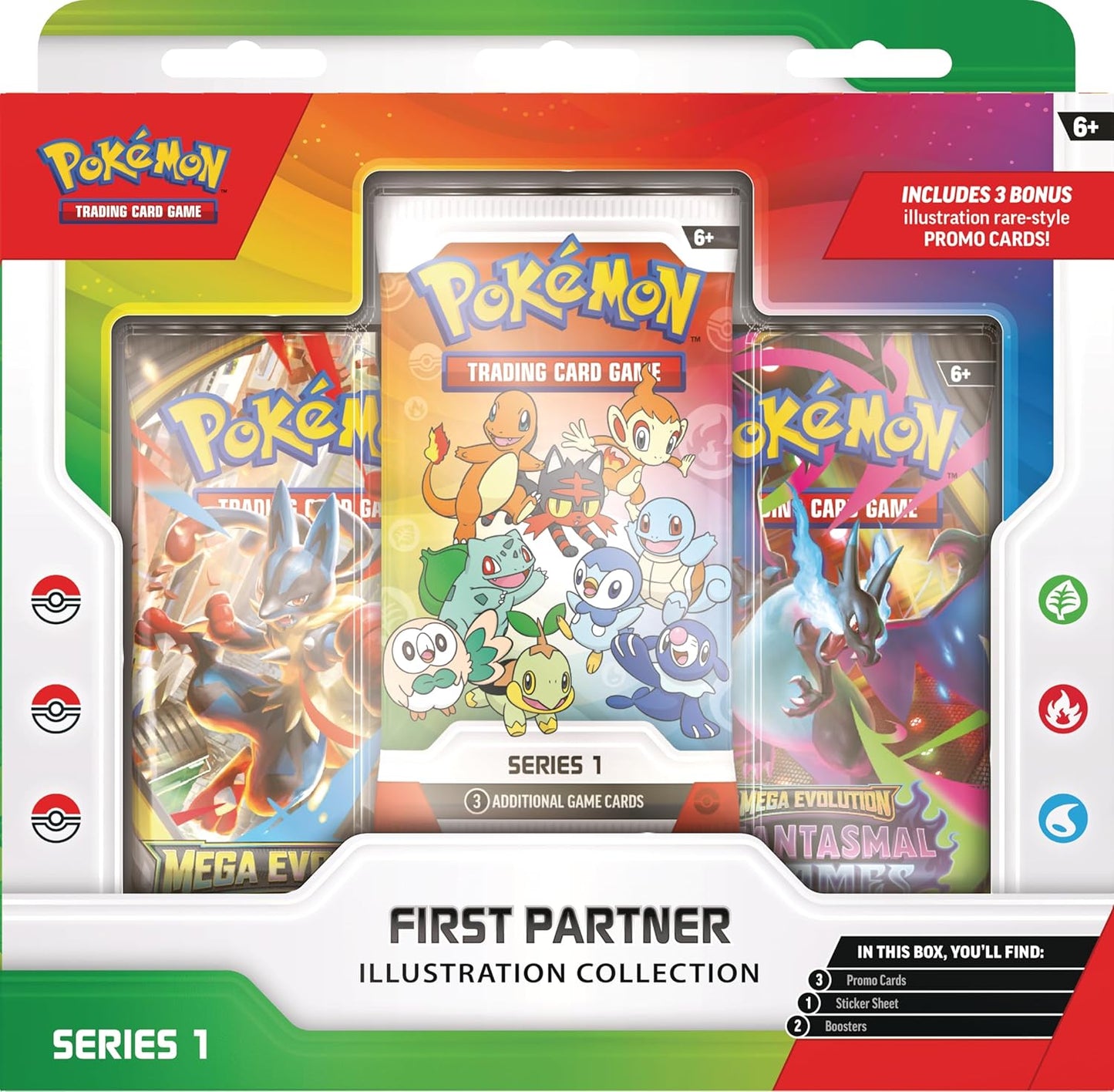 Pokémon First Partner Illustration Collection Series 1