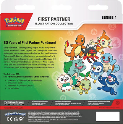 Pokémon First Partner Illustration Collection Series 1