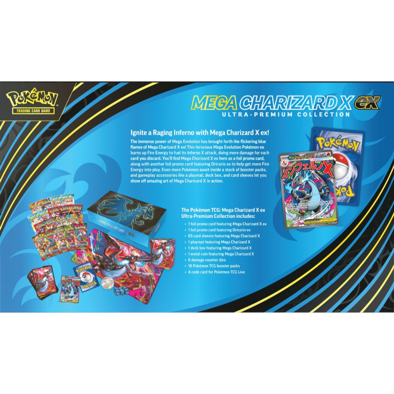 Pokémon TCG: Mega Charizard X ex Ultra-Premium Collection