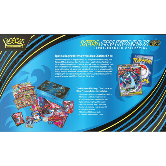 Pokémon TCG: Mega Charizard X ex Ultra-Premium Collection