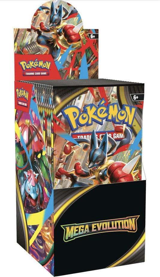 Pokémon Mega Evolution Half Booster Box